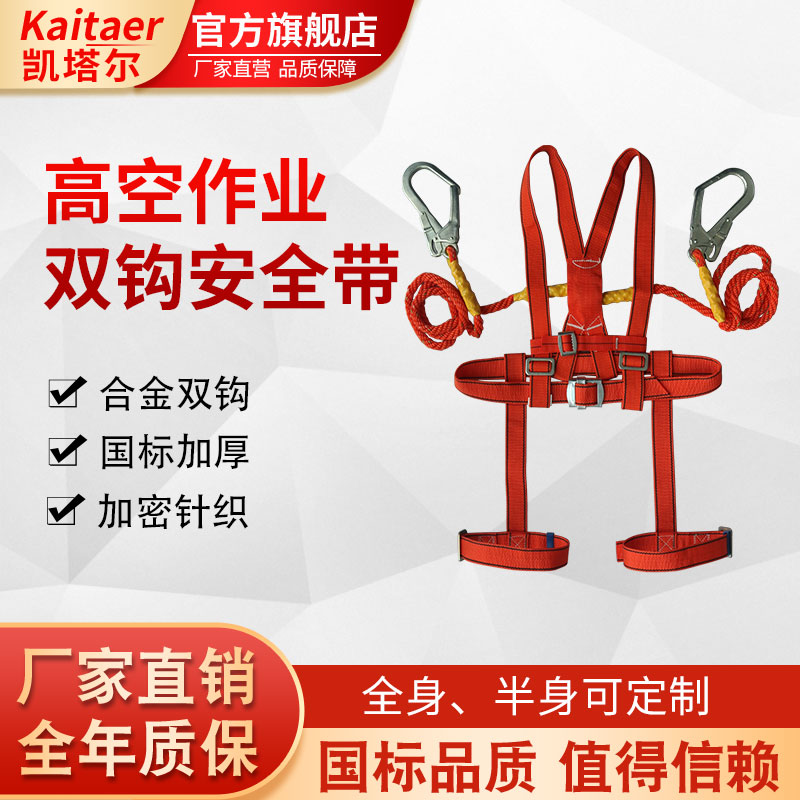 麻豆免费在线观看高空作业全身安全带